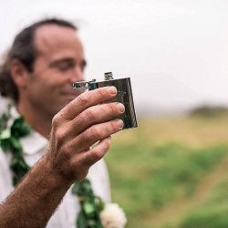 Off beat Bride Submission 0065 - An elopement in Maui with a volcano backdrop A Maui elopement with a volcano backdrop as seen on @offbeatbride