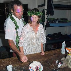 Off beat Bride Submission 0079 - An elopement in Maui with a volcano backdrop A Maui elopement with a volcano backdrop as seen on @offbeatbride