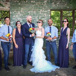 April Fool's Day wedding in South Africa as seen on @offbeatbride