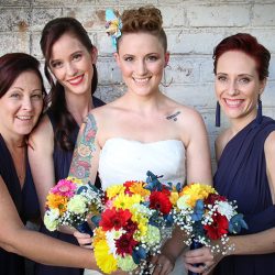 South African April Fool's Day wedding as seen on @offbeatbride