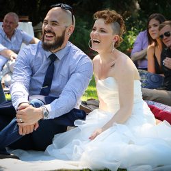 April Fool's Day wedding in South Africa as seen on @offbeatbride
