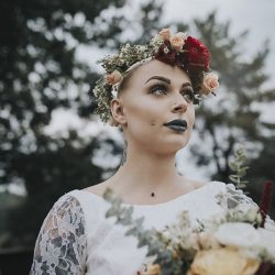 This stunning bald bride proves hair is never necessary to steal hearts