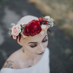 This stunning bride with Alopecia proves hair is never necessary to steal hearts
