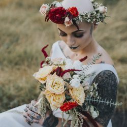 This stunning bride with Alopecia proves hair is never necessary to steal hearts