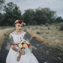 This stunning bride with Alopecia proves hair is never necessary to steal hearts