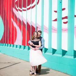 Bear + fox mask engagement shoot