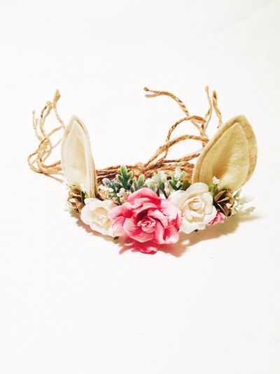 Bridal crown as seen on @offbeatbride #flowercrowns