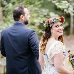 miranda keith067 - Tickle your woodland senses with this rustic nature wedding Tickle your woodland senses with this rustic bohemian wedding