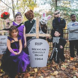 Fitzpatrick Houck BG Productions Photography and Videography philadelphiaweddingphotographyBGProductions26 low - Don't miss the costumes, Simpsons cufflinks, and bum shots at this creepy Halloween wedding Don't miss the costumes, Simpsons cufflinks, and bum shots at this wedding