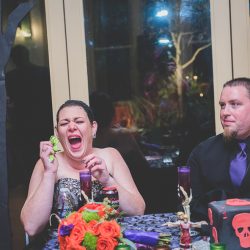 Fitzpatrick Houck BG Productions Photography and Videography philadelphiaweddingphotographyBGProductions50 low - Don't miss the costumes, Simpsons cufflinks, and bum shots at this creepy Halloween wedding Don't miss the costumes, Simpsons cufflinks, and bum shots at this wedding