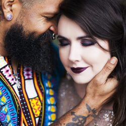 Collect your jaw from the floor after this jewel-toned reception