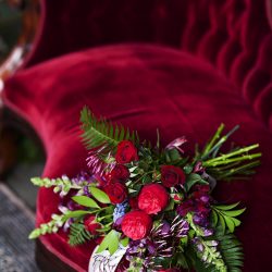 Collect your jaw from the floor after this jewel-toned cocktail reception