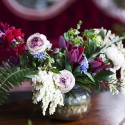 Collect your jaw from the floor after this jewel-toned cocktail reception
