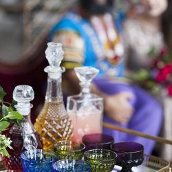 Collect your jaw from the floor after this jewel-toned reception
