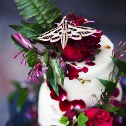 Collect your jaw from the floor after this jewel-toned reception