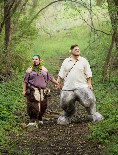 JCAM6918de - This satyr cosplay engagement brings serious magic to our Renaissance-loving hearts JCAM6918de