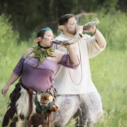 This satyr cosplay engagement brings serious magic to our cosplay-loving hearts