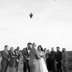 MG 5012 110res - A parachuting ceremony exit at this wedding on a cliff in Portugal! This wedding on a cliff in Portugal had a parachuting exit!
