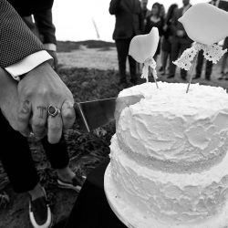 MG 5176 267res - A parachuting ceremony exit at this wedding on a cliff in Portugal! This wedding on a cliff in Portugal had a high flying exit!