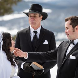 A shredding wedding: snowboarding post-nuptials is a total win
