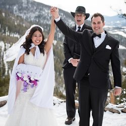 A shredding wedding: snowboarding post-nuptials is a total win
