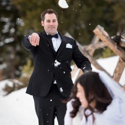 A shredding wedding: snowboarding wedding is a total win