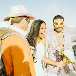 014 5479 - Major heart eyes for this Indian wedding at Burning Man We heart this wedding at Burning Man
