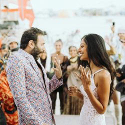 031 5756 - Major heart eyes for this Indian wedding at Burning Man We heart this wedding on the playa at Burning Man