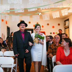 Jurassic Jamboree: a dinosaur wedding with tacos, T-Rex heels, and a golden claw