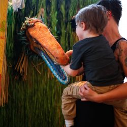 Jurassic Jamboree: a dinosaur wedding with tacos, T-Rex heels, and a golden claw