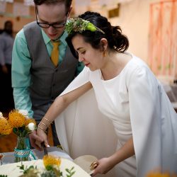 Jurassic Jamboree: a dinosaur wedding with tacos, T-Rex heels, and a golden claw