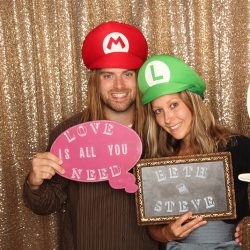 77. Wedding Photobooth - Your princess IS in this castle: an elegant Super Mario wedding Your princess IS in this castle: an elegant Super Mario wedding