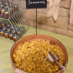 JNP 6742 - Overalls, a choreographed first dance, and custom popcorn at this A-frame wedding Overalls, a choreographed first dance, and custom popcorn at this A-frame wedding