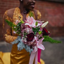 Styled Shoot79of181 - Don't miss the stunning golden gown at this industrial shoot Don't miss the stunning yellow gown at this industrial shoot