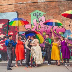 crystalkalem 381 - Rock Band, drag kings, and burlesque: this rainbow wedding triumphs Rock Band, drag kings, and burlesque: this rainbow wedding triumphs