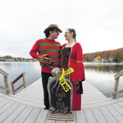 halloween wedding 61 22725527733 o - Anne Boleyn weds Freddy Krueger: When a Halloween costume wedding wins over every horror fan Anne Boleyn weds Freddy Krueger: When a Halloween wedding wins over every horror fan