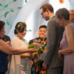 Jurassic Jamboree: a dinosaur wedding with tacos, T-Rex heels, and a golden claw