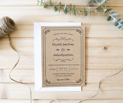 rustic diy printable wedding invitation template mountainmodernlife.com 1 - 11 totally free wedding invitation printables Free wedding invitation printables