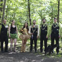 Angela Doheny Photography Anna Zack Union Festival 07182015 03 - Don't miss the gilded gold tutu dress at this forest festival wedding Don't miss the gold tutu dress at this forest festival wedding