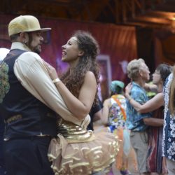 Angela Doheny Photography Anna Zack Union Festival 07182015 14 - Don't miss the gilded gold tutu dress at this forest festival wedding Don't miss the gold tutu dress at this festival wedding