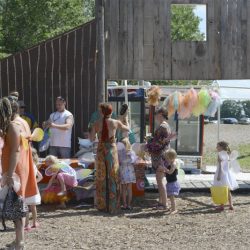 Angela Doheny Photography Anna Zack Union Festival 07182015 26 - Don't miss the gilded gold tutu dress at this forest festival wedding Don't miss the gold tutu dress at this festival wedding
