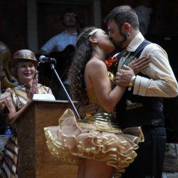 Angela Doheny Photography Anna Zack Union Festival 07182015 47 - Don't miss the gilded gold tutu dress at this forest festival wedding Don't miss the gold tutu dress at this forest festival wedding