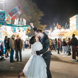 Photo Oct 22 7 19 59 AM - Have a bite of "first funnel cake" at this North Carolina state fair wedding Have a bite of "first funnel cake" at this North Carolina state fair wedding