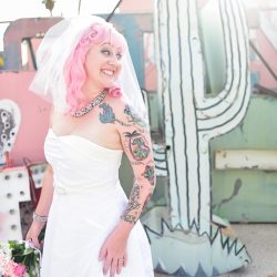 Skye Combe JamieY Photography JamieY54 low - The King officiated this retro Vegas destination wedding in a tiki bar The King officiated this retro Vegas wedding in a tiki bar