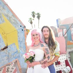 Skye Combe JamieY Photography JamieY56 low - The King officiated this retro Vegas destination wedding in a tiki bar The King officiated this retro Vegas wedding in a tiki bar