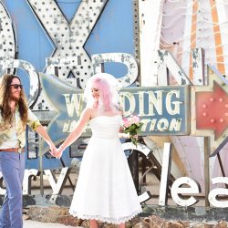 Skye Combe JamieY Photography JamieY65 low - The King officiated this retro Vegas destination wedding in a tiki bar The King officiated this retro Vegas wedding in a tiki bar