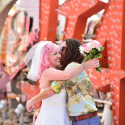 Skye Combe JamieY Photography JamieY71 low - The King officiated this retro Vegas destination wedding in a tiki bar The King officiated this retro Vegas wedding in a tiki bar