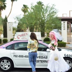 Skye Combe JamieY Photography JamieY86 low - The King officiated this retro Vegas destination wedding in a tiki bar The King officiated this retro Vegas destination wedding in a tiki bar