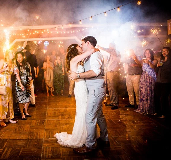 Bubble guns and ribbon wands: a colorful playful wedding that will tickle your inner child