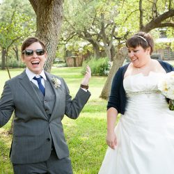Vista West Ranch Wedding Photo Aly Cece0084 - Keeping it weird (and amazing!) with these ladies' Austin-style wedding Keeping it weird (and amazing!) with these ladies' Austin-style wedding